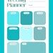 Weekly Planner, Planning, Week Organizer, to Do List, Weekly Planning Schedule, Weekly Daily ...