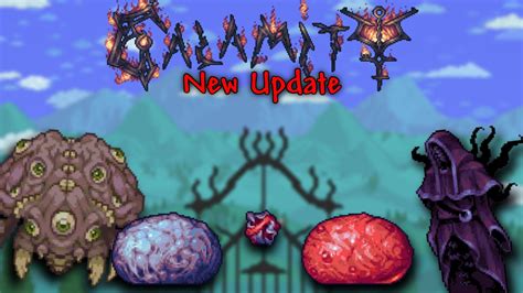 NEW Calamity Boss Sprites! Terraria Calamity Update - YouTube