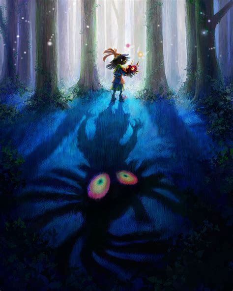 Skull Kid & Majora's Mask Art - The Legend of Zelda: Majora's Mask 3D Art Gallery