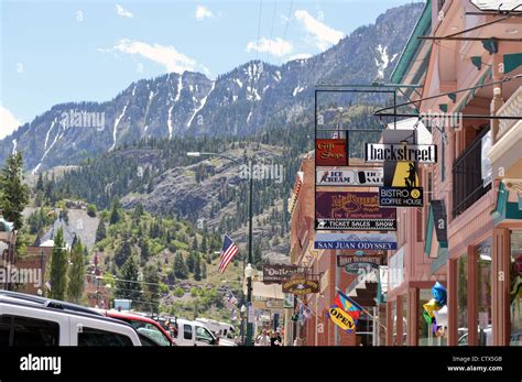 Ouray, "Little Switzerland" in Colorado, USA Stock Photo - Alamy