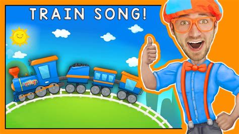 Trains for Children | Fun Train Song by Blippi | Training songs, Songs for toddlers, Songs