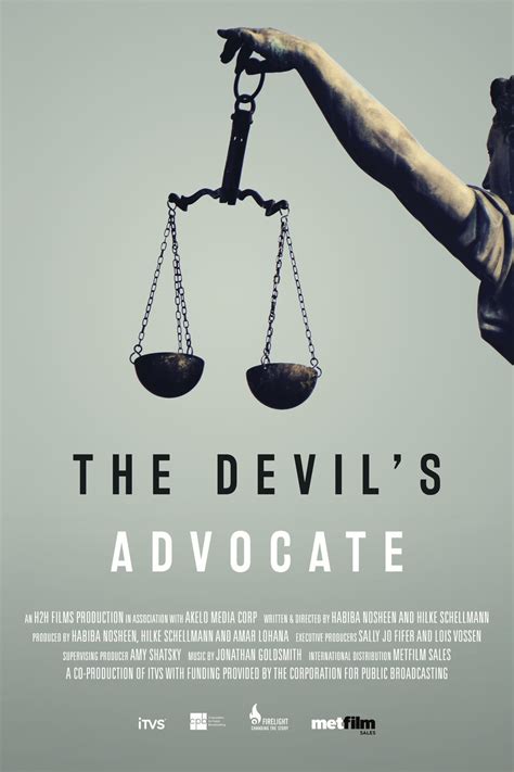 The Devil's Advocate (2021) by Habiba Nosheen, Hilke Schellmann