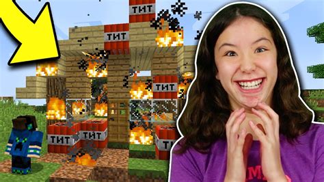 MY SISTER TROLLED ME IN MINECRAFT! - YouTube