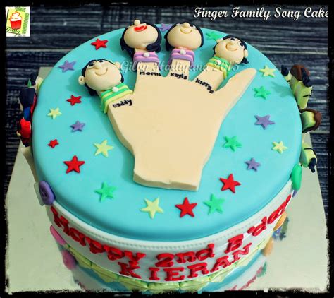 Finger Family Song Cake