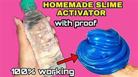 Homemade Slime Activator with proof / how to make slime activator at home with proof / 100% ...