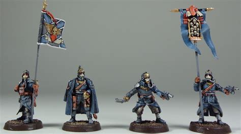 Painting Forge World Resin Death Korps of Krieg — Paintedfigs Miniature ...