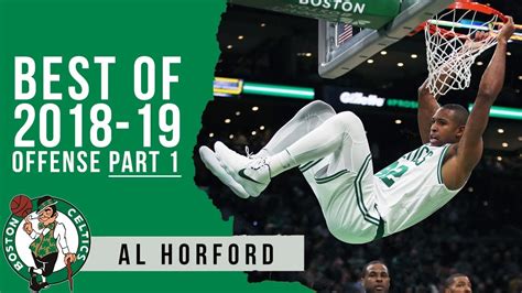 Al Horford Offense Highlights 2018/19 NBA Regular Season PART 1 - YouTube