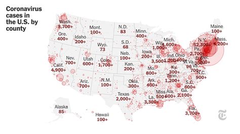 Coronavirus in the U.S.: Latest Map and Case Count - The New York Times