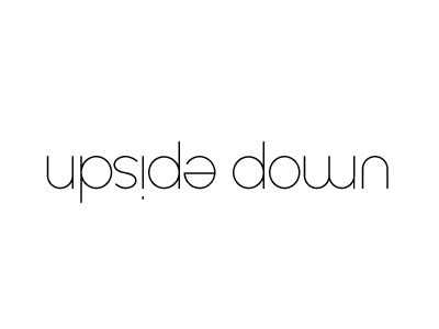 Upside Down Logo #1 by Adam Dutton on Dribbble