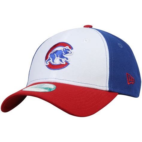 New Era Chicago Cubs White/Red The League Team 9FORTY Adjustable Hat