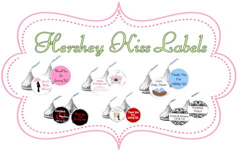 Hershey Kisses Labels Template Free