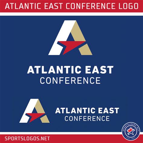 Atlantic East Conference Logo on Blue Dark | Chris Creamer's SportsLogos.Net News and Blog : New ...