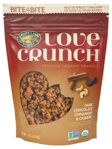 Nature's Path Organic® Love Crunch® Dark Chocolate Cinnamon & Cashew Granola, 11.5 oz - Kroger