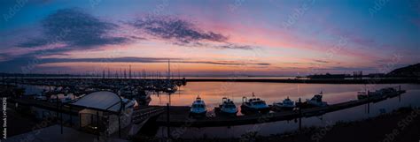 The Harbour Lights Stock Photo | Adobe Stock