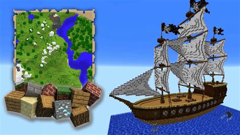 Minecraft Pirate Ship Layout - Image to u