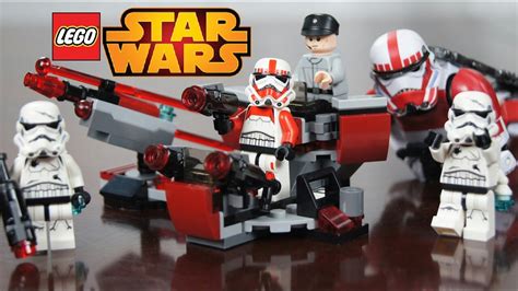 LEGO STAR WARS BATTLEFRONT Galactic Empire Battle Pack REVIEW - SHOCK TROOPER MADNESS! - YouTube