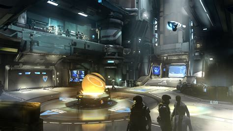 ArtStation - Halo 5 - Infinity Atrium