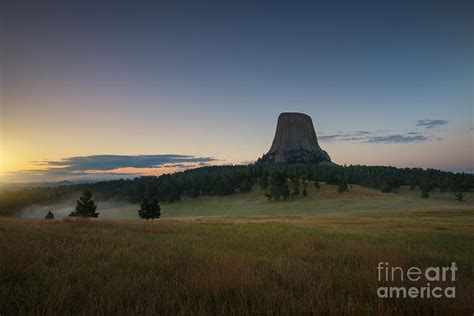 Devils Tower Sunrise Photograph by Michael Ver Sprill - Fine Art America