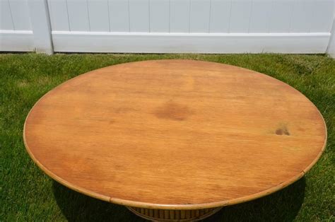 Mid-Century Rattan Coffee Table For Sale at 1stDibs