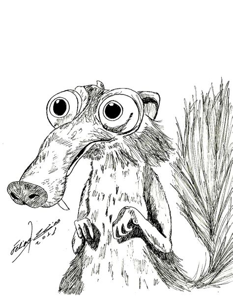 Scrat by feliperatinho on DeviantArt