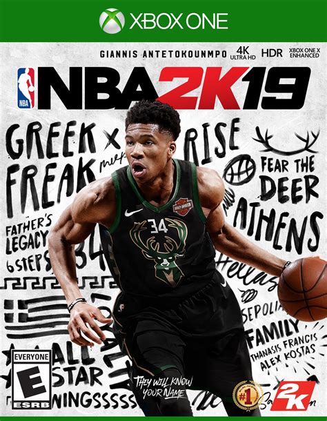 NBA 2K19, 2K, Xbox One, 710425590504 - Walmart.com