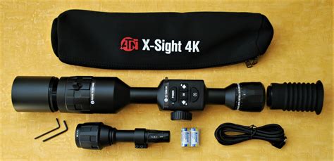 ATN X-SIGHT 4K PRO 5-20X SMART DAY AND NIGHT DIGITAL RIFLE SCOPE - Emma Custom Rifles