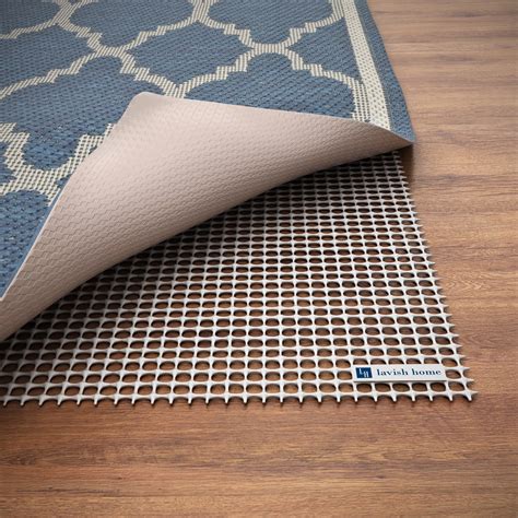 Lavish Home Rubber Rug Pad, White - Walmart.com