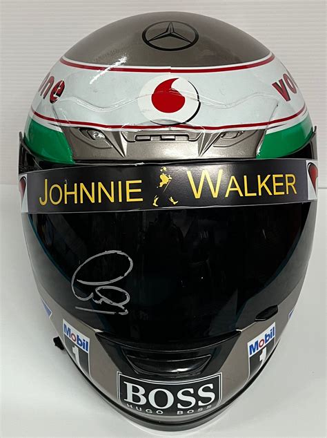 LEWIS HAMILTON Signed Mercedes F1 Helmet – Superstars & Legends