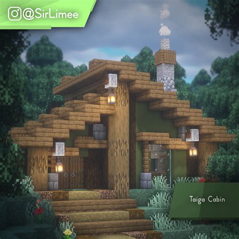 A simple and cute cabin in the woods... : Minecraftbuilds | Minecraft ...