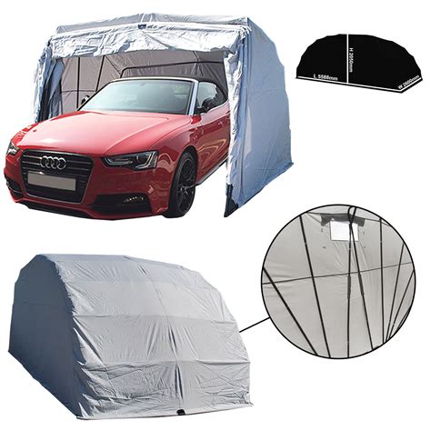 Portable Folding Waterproof Car Shelter Tent Cover Port L5588 x W2600 x ...