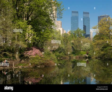 Central Park and Skyline, NYC Stock Photo - Alamy