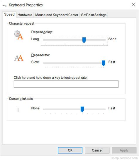 How to Access and Change Computer Keyboard Settings