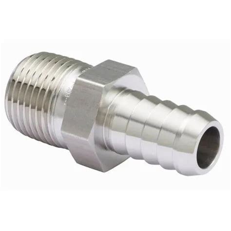 Silver Stainless Steel Hose Connector, Size: 1/2 inch at Rs 100/unit in ...