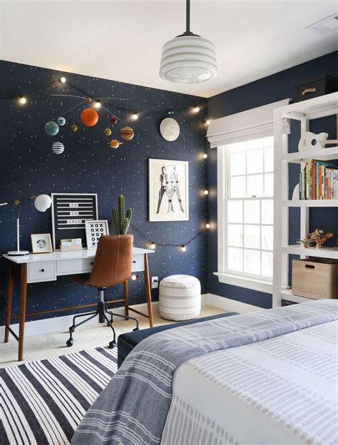 36 Inspiring Outer Space Bedroom Decor Ideas - MAGZHOUSE