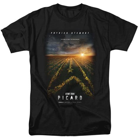 Star Trek Picard Poster T-Shirt – Rocker Merch