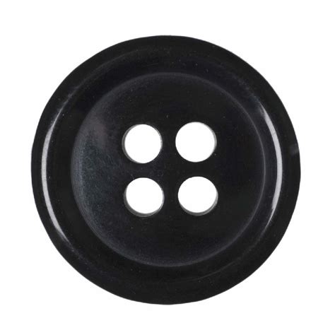 Jacket Buttons, 4-Hole buttons, Black - Fast Delivery | William Gee UK