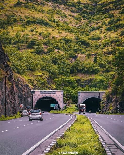 Hire A Camp on Instagram: “🌿 🌿 🌿 Monsoon Beauty! At New Katraj Tunnel on Mumbai-Pune Bypass Road ...