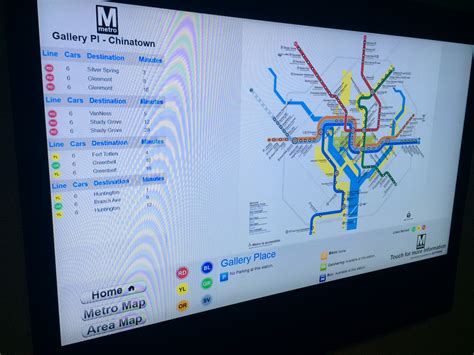 Metro rolls out touch screen displays | WTOP