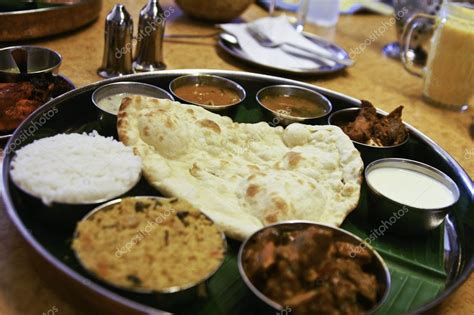 Tradtional Indian Food platter Stock Photo by ©elemery 6606309