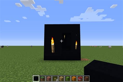 Black Concrete House Minecraft Concrete minecraft can be used to create ...