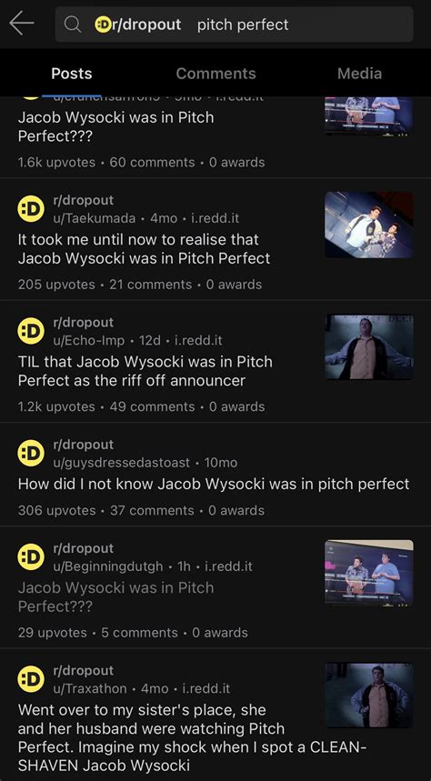 Jacob Wysocki was in pitch perfect‽ : r/dropout