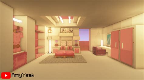 Modern Bedroom Minecraft Interior Design