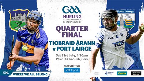 2021 All-Ireland Senior Hurling Championship Quarter-Final – Waterford ...