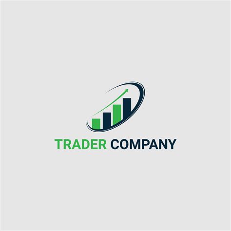 trading company logo, statistic bar logo design vector 20543213 Vector ...