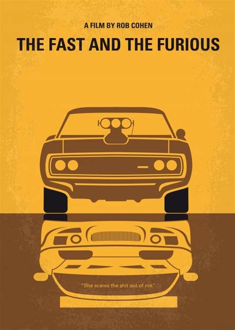 No207 My The Fast and the Furi... Movies Poster Print | metal posters in 2020 | Movie posters ...