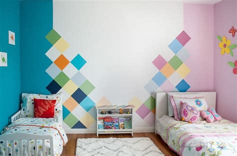 How To: Colorful Accent Wall For Kids Room - Anika's DIY Life