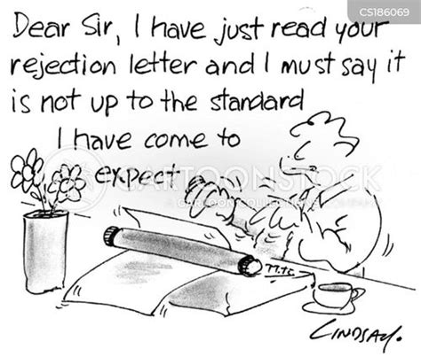 Rejection Letter Cartoons and Comics - funny pictures from CartoonStock