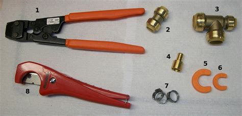 File:PEX installation tools and fittings.jpg - Wikimedia Commons