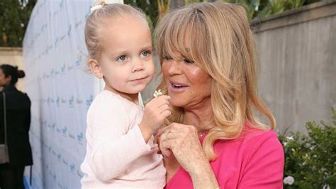 Goldie Hawn gives rare insight into family life as she dotes over grandchildren | HELLO!