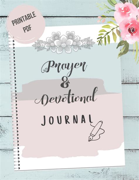 PRINTABLE Prayer & Devotional Journal for Women. A4,a5,letter Sizes/faith Planner/bible Study ...